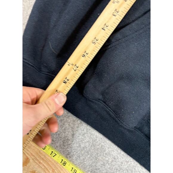 Vintage Wrigley Field Chicago Sweatshirts Hoodie Men XL Navy Collegiate Baseball - Picture 5 of 5